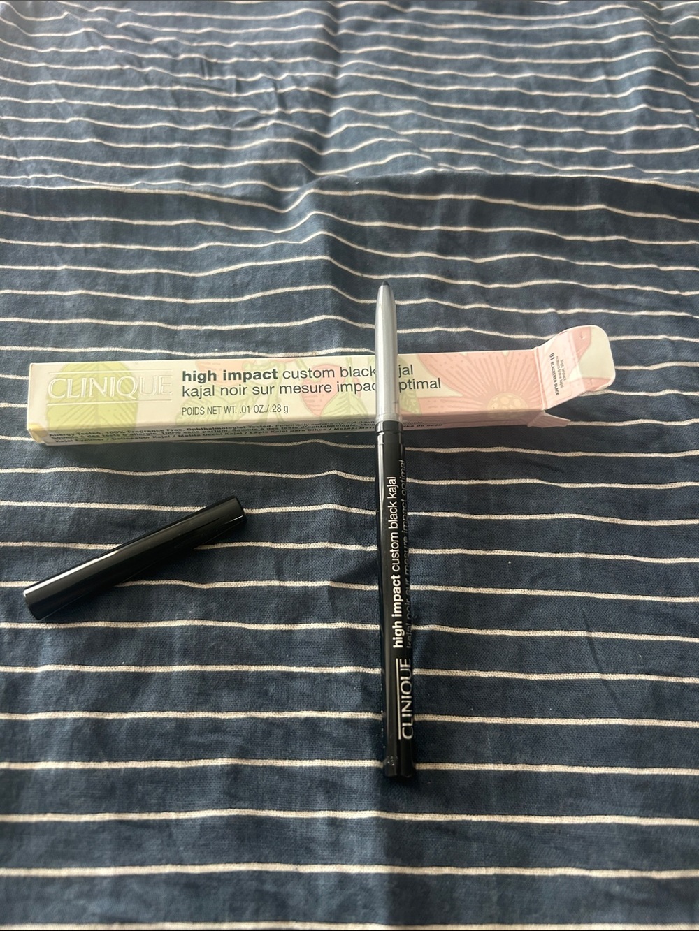 Clinique Black High Impact Custom Kajal Eyeliner Pencil